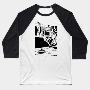 Colorado River Rafting Baseball T-Shirt